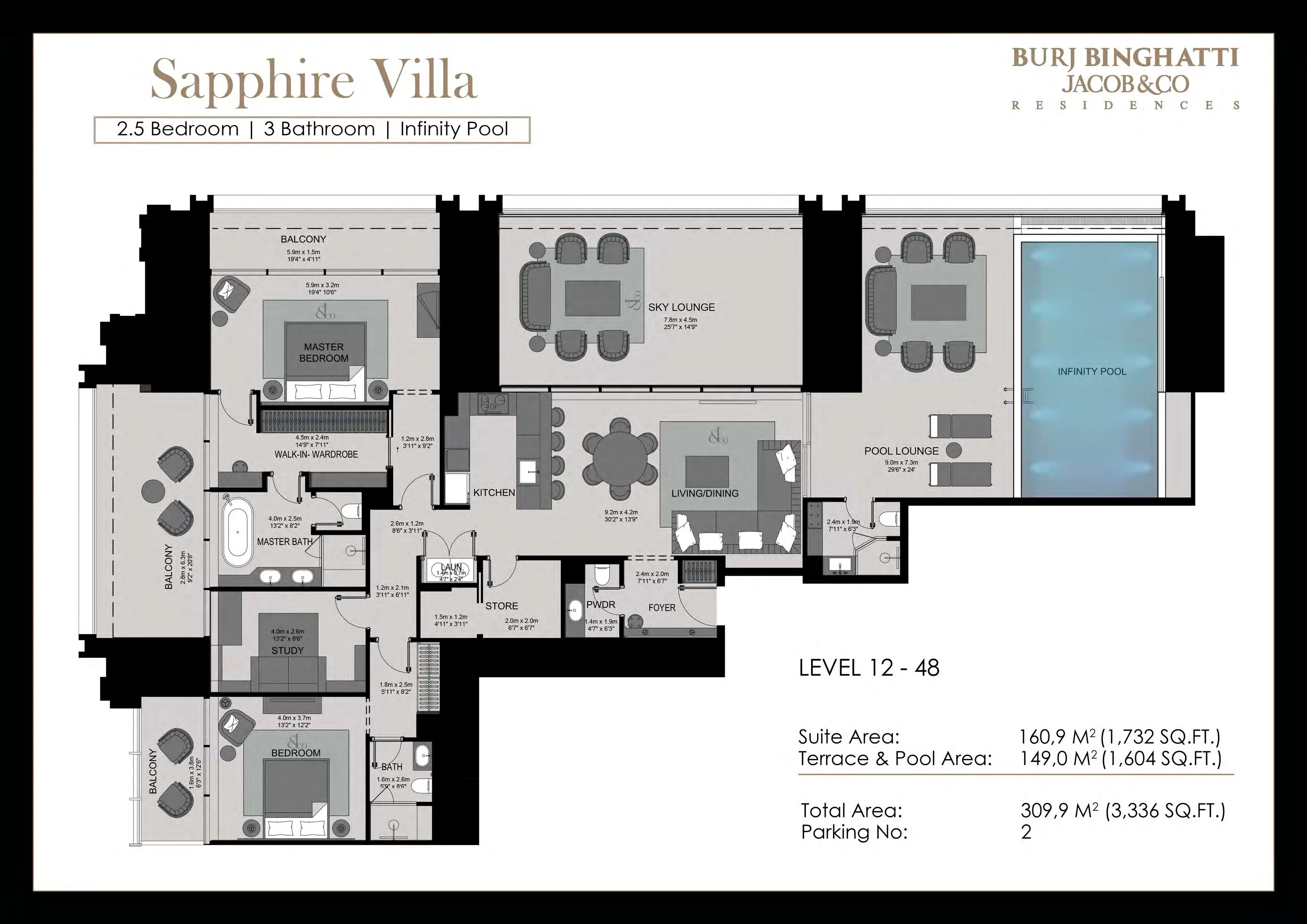 Sapphire Villa | 3336 Sqft.