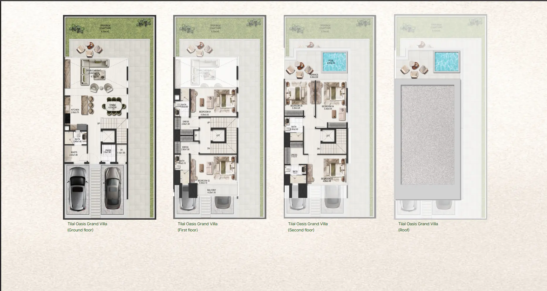 5 Bedroom Oasis Grand Villa - 2,824.13